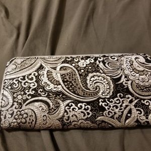 Black and Silver Clutch